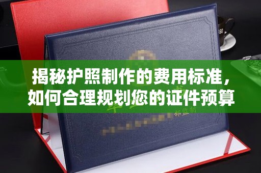 望江揭秘护照制作的费用标准，如何合理规划您的证件预算？
